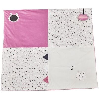 Baby Price - 96cm Mat - Multicolore Blanc - Activity mat - Publicité Baby Price - 96cm Mat - Multicolore Blanc - Activity mat - Publicité