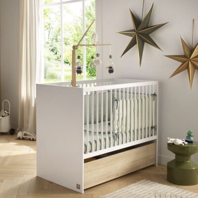 Sauthon Lit bébé 120x60 Paloma - Publicité Sauthon Lit bébé 120x60 Paloma - Publicité