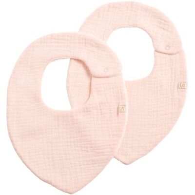 Sauthon - Bavoirs - Pétale - Lot de 2 - Absorbants, dès la naissance - Publicité Sauthon - Bavoirs - Pétale - Lot de 2 - Absorbants, dès la naissance - Publicité