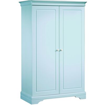 Sauthon Armoire 2 portes elodie Bleu - Publicité Sauthon Armoire 2 portes elodie Bleu - Publicité