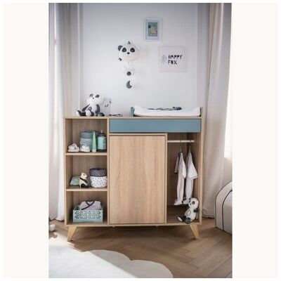 Sauthon Commode à langer évolutive en bureau Nova Argile Douce - Publicité Sauthon Commode à langer évolutive en bureau Nova Argile Douce - Publicité