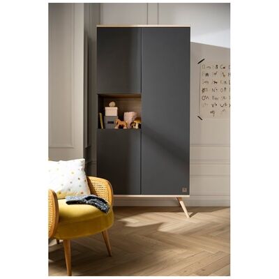 Sauthon ARMOIRE 3 PORTES 1 NICHE VERSION GRIS VOLCAN BOREALE - Publicité Sauthon ARMOIRE 3 PORTES 1 NICHE VERSION GRIS VOLCAN BOREALE - Publicité
