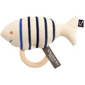 Sauthon - Hochet Poisson Avec Anneau En Bois Beige - Beige - Hochet - Publicité Sauthon - Hochet Poisson Avec Anneau En Bois Beige - Beige - Hochet - Publicité