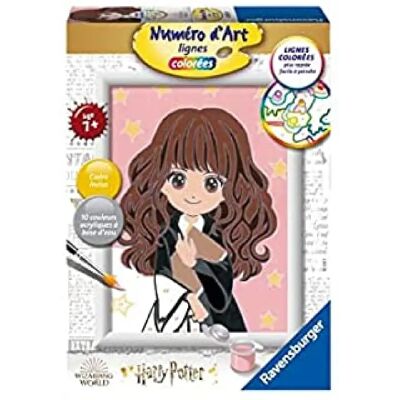 Ravensburger Coffret peinture numéros Hermione - Publicité Ravensburger Coffret peinture numéros Hermione - Publicité