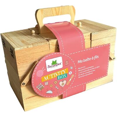 Au Sycomore Coffret activités fils dès 7 ans - Publicité Au Sycomore Coffret activités fils dès 7 ans - Publicité