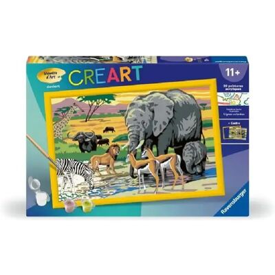 Ravensburger CreArt Kids - 31x21cm - Savane - Publicité Ravensburger CreArt Kids - 31x21cm - Savane - Publicité