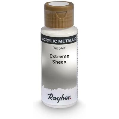 Rayher Peinture Acrylique Métallique - Argentée - 59 ml - Publicité Rayher Peinture Acrylique Métallique - Argentée - 59 ml - Publicité