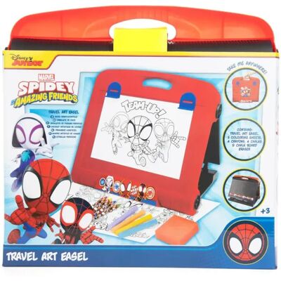 Hasbro Chevalet artistique Spidey - 15 pièces - Publicité Hasbro Chevalet artistique Spidey - 15 pièces - Publicité