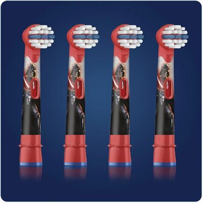 Têtes de brosse à dents de rechange Star Wars pour enfants Oral-B - 4 pièces - Publicité Têtes de brosse à dents de rechange Star Wars pour enfants Oral-B - 4 pièces - Publicité