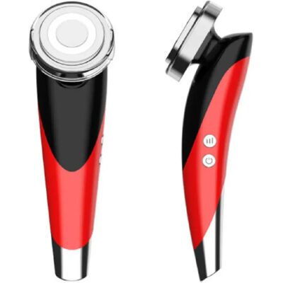Chrono Masseur visage micro-courant EMS - Rouge - Publicité Chrono Masseur visage micro-courant EMS - Rouge - Publicité