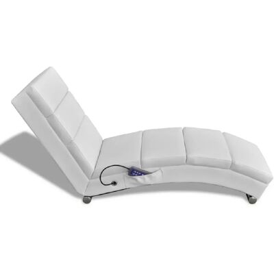 Helloshop26 Fauteuil de massage électrique - Blanc - Publicité Helloshop26 Fauteuil de massage électrique - Blanc - Publicité