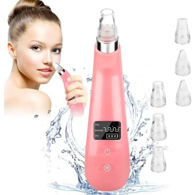 Chrono Aspirateur de points noirs visage - Rose - Publicité Chrono Aspirateur de points noirs visage - Rose - Publicité