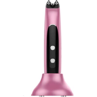 Chrono Masseur oculaire RF micro-courant - Rose - Publicité Chrono Masseur oculaire RF micro-courant - Rose - Publicité