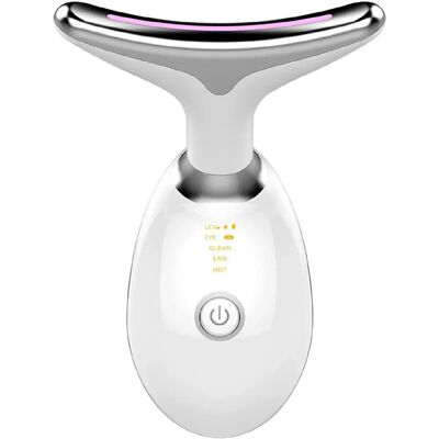 Appareil de massage facial CHRONUS LWM0712H1 Blanc - Publicité Appareil de massage facial CHRONUS LWM0712H1 Blanc - Publicité