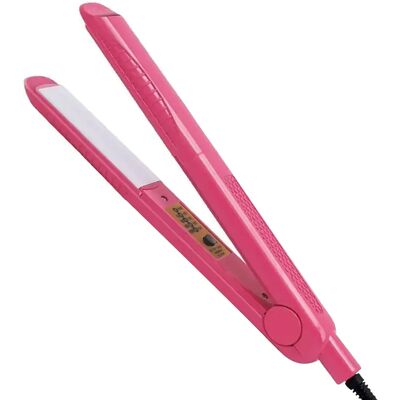 Avizar Fer À Cheveux Multifonction 45W Lisse et Boucle Chauffe Rapide 200°C Rose - Publicité Avizar Fer À Cheveux Multifonction 45W Lisse et Boucle Chauffe Rapide 200°C Rose - Publicité