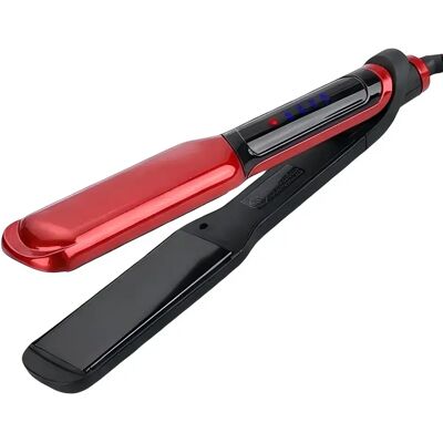 Avizar Fer à Gaufrer 45W pour Cheveux avec Écran Digital Noir / Rouge - Publicité Avizar Fer à Gaufrer 45W pour Cheveux avec Écran Digital Noir / Rouge - Publicité