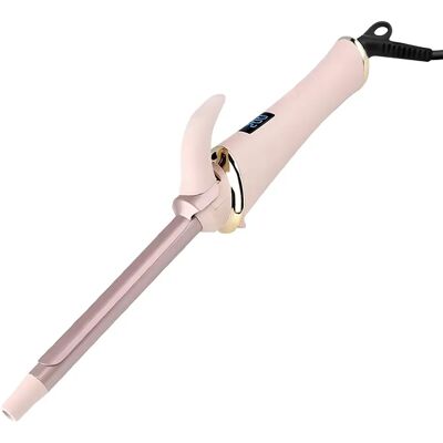 Avizar Fer À Boucler 13mm 35W avec Écran LED Chauffe Rapide Jusqu'à 200°C Rose - Publicité Avizar Fer À Boucler 13mm 35W avec Écran LED Chauffe Rapide Jusqu'à 200°C Rose - Publicité