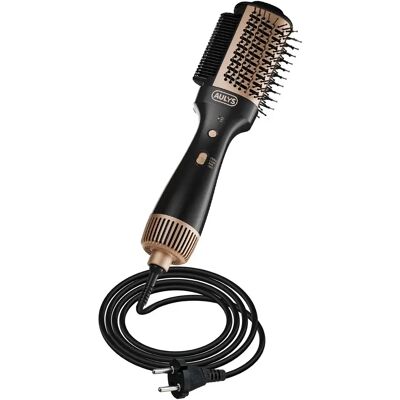 Avizar Brosse Soufflante 3-en-1 Noir / Or - Publicité Avizar Brosse Soufflante 3-en-1 Noir / Or - Publicité