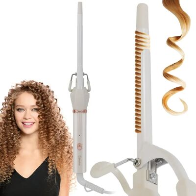 HT-109 Mini Boucleur Cheveux 9mm Hatteker 190-200°C 30s Céramique 2 Niveaux - Publicité HT-109 Mini Boucleur Cheveux 9mm Hatteker 190-200°C 30s Céramique 2 Niveaux - Publicité