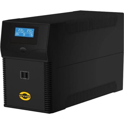 Orvaldi ID1K0CH Alimentation sans coupure - 1 kVA Line-Interactive - Publicité Orvaldi ID1K0CH Alimentation sans coupure - 1 kVA Line-Interactive - Publicité