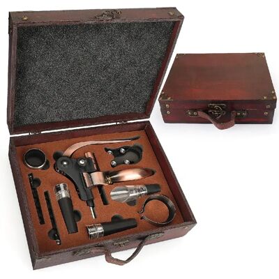 Vendos85 Coffret Cadeau Vin Homme – Bois Élégant Complet - Publicité Vendos85 Coffret Cadeau Vin Homme – Bois Élégant Complet - Publicité