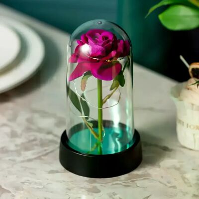 General Fleurs artificielles LED Galaxy Three Rose, décoration de mariage, cadeau créatif pour la Saint-Valentin et la fête des mères sans batterie 1Pc~0635 - Publicité General Fleurs artificielles LED Galaxy Three Rose, décoration de mariage, cadeau créatif pour la Saint-Valentin et la fête des mères sans batterie 1Pc~0635 - Publicité