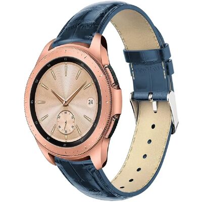 Générique Bracelet Cuir Décor Crocodile - Samsung Galaxy Watch 42mm - Publicité Générique Bracelet Cuir Décor Crocodile - Samsung Galaxy Watch 42mm - Publicité