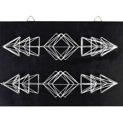 Graine Créative Graines Créatives String Art Tableau Noir - Flèches Déco 30 x 22 cm - Publicité Graine Créative Graines Créatives String Art Tableau Noir - Flèches Déco 30 x 22 cm - Publicité