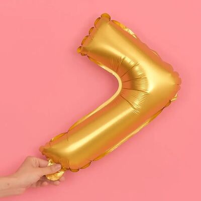 Wewoo 5 PCS Nombre Ballons Aluminium - Publicité Wewoo 5 PCS Nombre Ballons Aluminium - Publicité