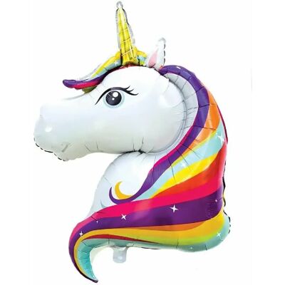 Paris Prix Ballon Gonflable Aluminium Licorne 1m Blanc - Publicité Paris Prix Ballon Gonflable Aluminium Licorne 1m Blanc - Publicité