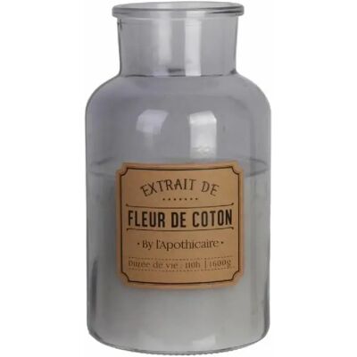 Paris Prix Bougie Parfumée Apothicaire 1600g Fleur de Coton - Publicité Paris Prix Bougie Parfumée Apothicaire 1600g Fleur de Coton - Publicité