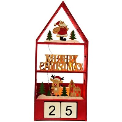Heart Of The Home Calendrier de l'Avent date Pitsis - Rouge - Publicité Heart Of The Home Calendrier de l'Avent date Pitsis - Rouge - Publicité