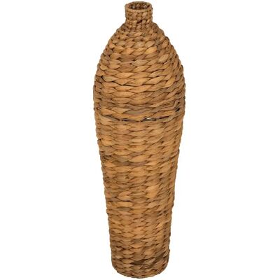 ATMOSPHERA Vase en jacinthe d'eau PERCY - H. 57 cm - Marron - Publicité ATMOSPHERA Vase en jacinthe d'eau PERCY - H. 57 cm - Marron - Publicité