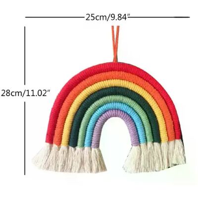 Générique Rainbow Tapestry Pendant - Publicité Générique Rainbow Tapestry Pendant - Publicité