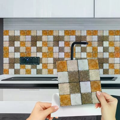 Générique Autocollants de carreaux de mosaïque 3D en cristal, 10 pièces - Publicité Générique Autocollants de carreaux de mosaïque 3D en cristal, 10 pièces - Publicité