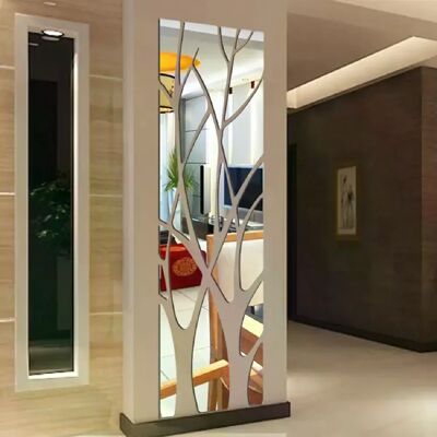 Générique Autocollants muraux 3D amovibles - Miroir décoratif - Acrylique - Publicité Générique Autocollants muraux 3D amovibles - Miroir décoratif - Acrylique - Publicité