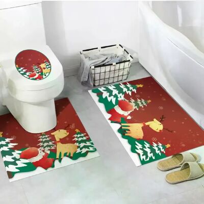 Générique Autocollants de Noël Père Noël - WC Imperméable - Publicité Générique Autocollants de Noël Père Noël - WC Imperméable - Publicité