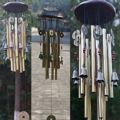 Générique Carillon éolien cuivre 13 tubes - Publicité Générique Carillon éolien cuivre 13 tubes - Publicité