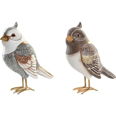Figure Décorative DKD HOME DECOR - 2 Pièces - 12,5 x 7 x 16 cm - Publicité Figure Décorative DKD HOME DECOR - 2 Pièces - 12,5 x 7 x 16 cm - Publicité