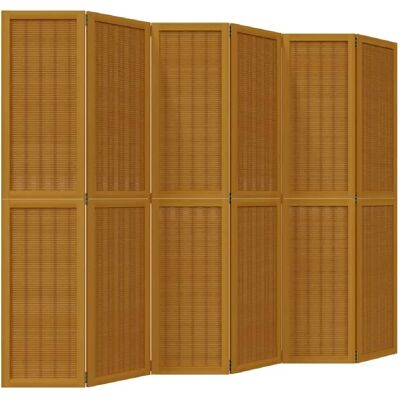 Decoshop26 Paravent intérieur bambou - Marron - Publicité Decoshop26 Paravent intérieur bambou - Marron - Publicité