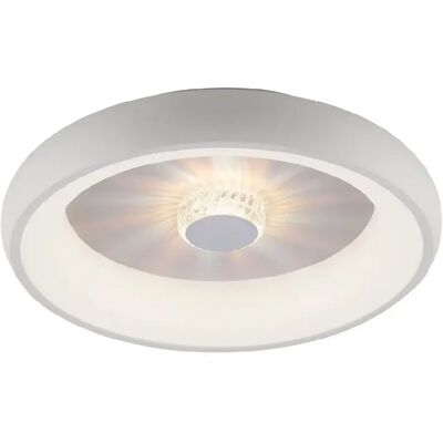 Luminaire plafond LEUCHTEN DIREKT VERTIGO - Blanc, 46,5cm, Dimmable, CCT, Télécommande - Publicité Luminaire plafond LEUCHTEN DIREKT VERTIGO - Blanc, 46,5cm, Dimmable, CCT, Télécommande - Publicité