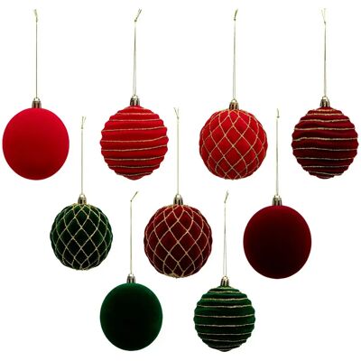 Generic - Sapin-9-Boules - Diamètre 8 cm - Ornement décoratif - Publicité Generic - Sapin-9-Boules - Diamètre 8 cm - Ornement décoratif - Publicité