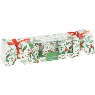 ATMOSPHERA Lot de 3 Bougies Parfumées Houx 135g Baies Givrées - Publicité ATMOSPHERA Lot de 3 Bougies Parfumées Houx 135g Baies Givrées - Publicité