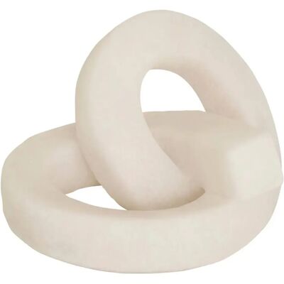 ATMOSPHERA Déco à Poser en Résine Louan 20cm Blanc - Publicité ATMOSPHERA Déco à Poser en Résine Louan 20cm Blanc - Publicité