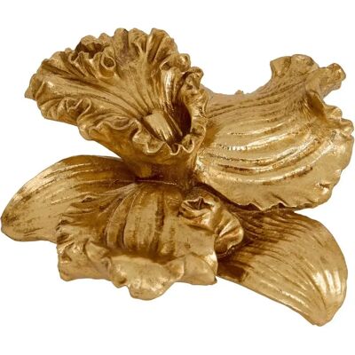 ATMOSPHERA Fleur Déco en Résine Belli 20cm Doré - Publicité ATMOSPHERA Fleur Déco en Résine Belli 20cm Doré - Publicité