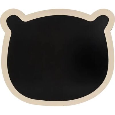 ATMOSPHERA Tableau Ardoise Murale Ourson 53cm Noir - Publicité ATMOSPHERA Tableau Ardoise Murale Ourson 53cm Noir - Publicité