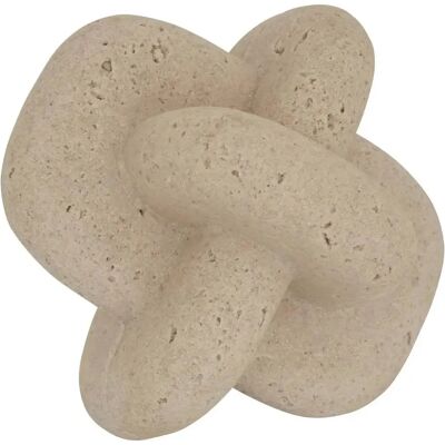ATMOSPHERA Déco à Poser Effet Pierre Dave 14cm Beige - Publicité ATMOSPHERA Déco à Poser Effet Pierre Dave 14cm Beige - Publicité