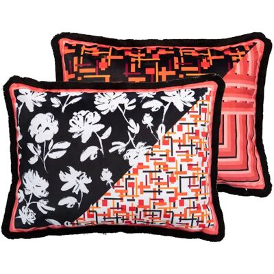 Alexandra house living Coussin - 60x13x10 cm - Multicolore - Publicité Alexandra house living Coussin - 60x13x10 cm - Multicolore - Publicité