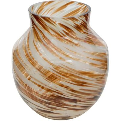 ATMOSPHERA Vase Déco en Verre Arvo 19cm Multicolore - Publicité ATMOSPHERA Vase Déco en Verre Arvo 19cm Multicolore - Publicité