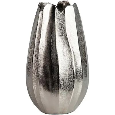 Alexandra House Living Vase en aluminium argenté 16 x 16 x 29 cm - Publicité Alexandra House Living Vase en aluminium argenté 16 x 16 x 29 cm - Publicité